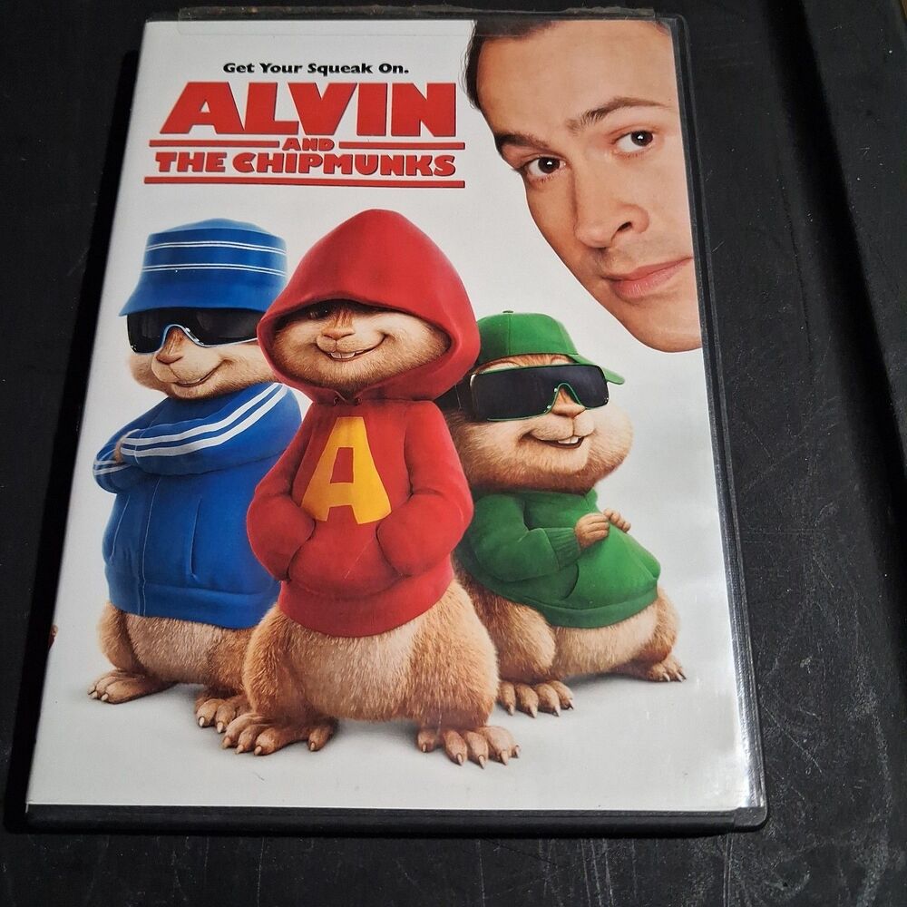 Alvin and the Chipmunks (DVD, 2008) Jason Lee, David Cross, Cameron Richardson